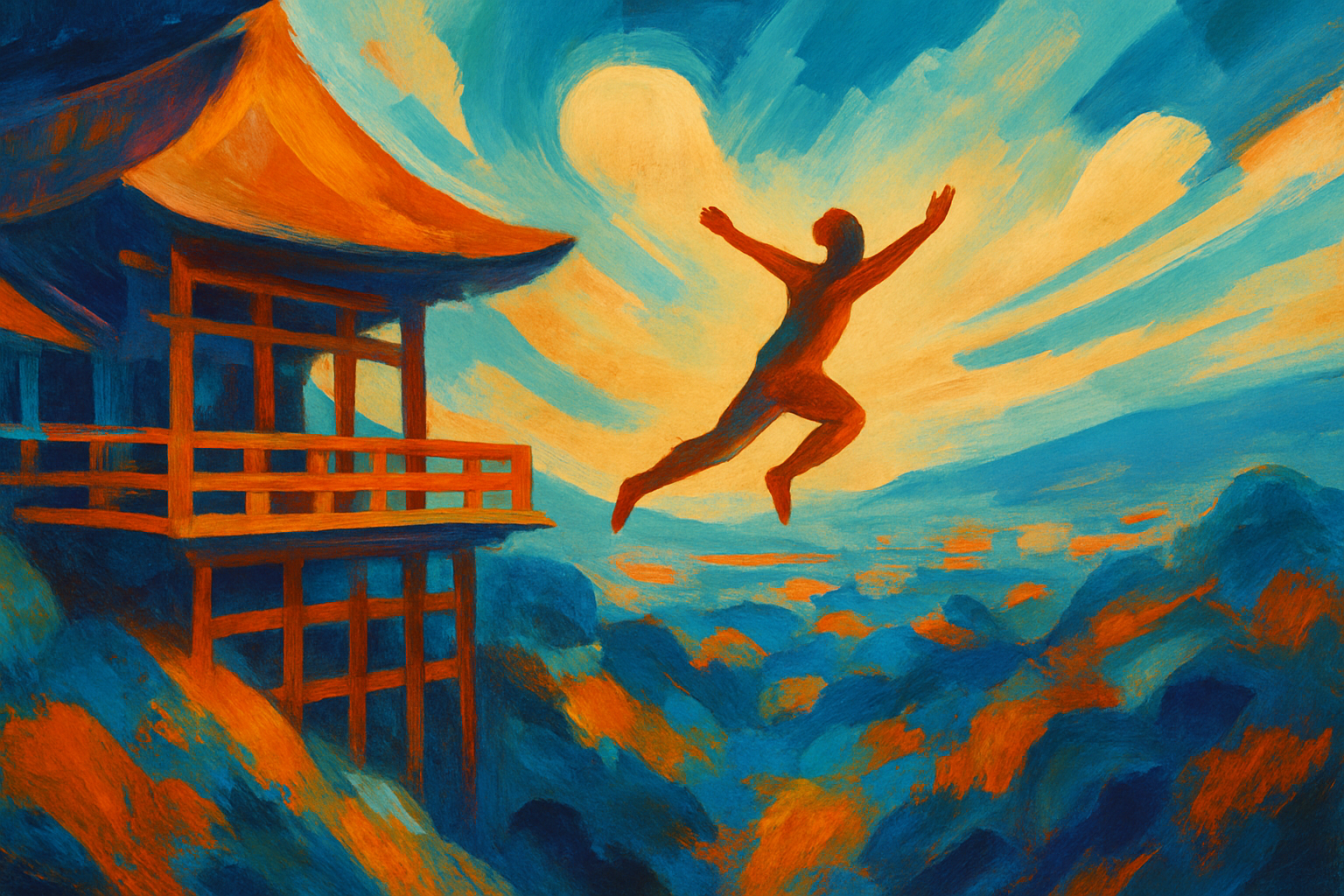 When Prayers Take Flight: Jumping at Kiyomizu Temple